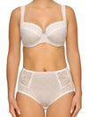 Lauma, Ivory Underwired Soft-cup Bra, On Model Front, 23H20