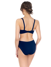 Lauma, Navy Bikini Bottom, On Model Back, 20K51