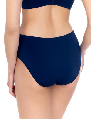 Lauma, Navy Bikini Bottom, On Model Back, 20K51
