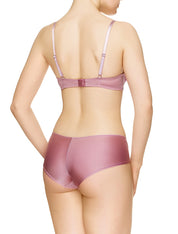 Lauma, Violet Mid Waist Shorts, On Model Back, 34J70