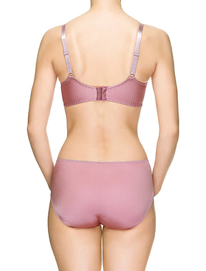 Lauma, Violet Mid Waist Panties, On Model Back, 34J50