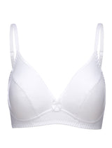 Natural Cotton Non-Padded Wireless Bra