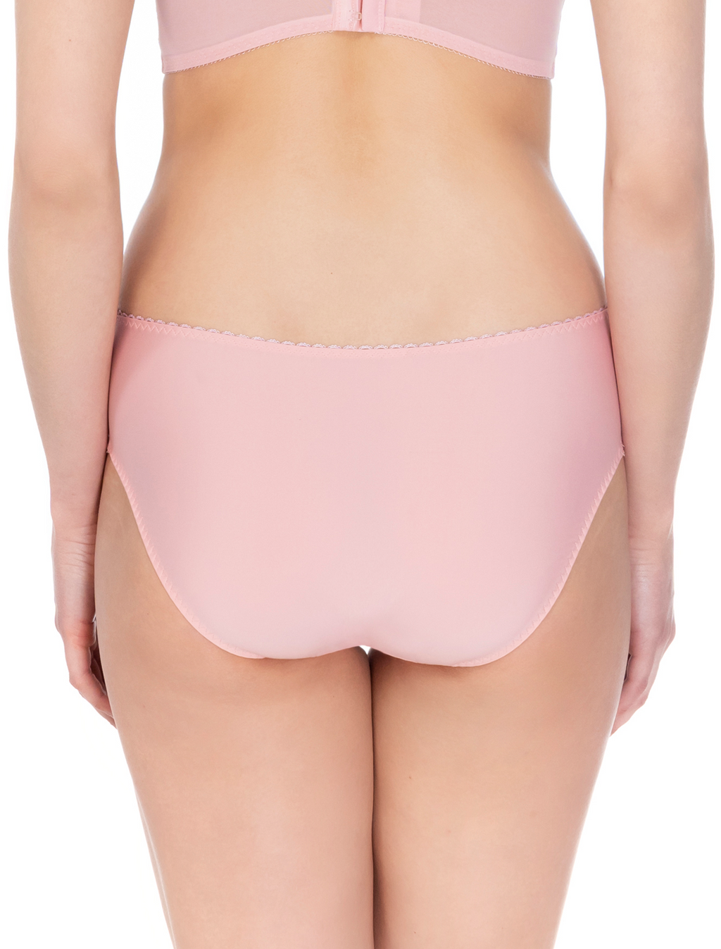 Lauma, Pink Mid Waist Panties, On Model Back, 38K50