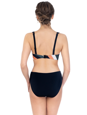 Lauma, Black Bikini, On Model Back, 39K51
