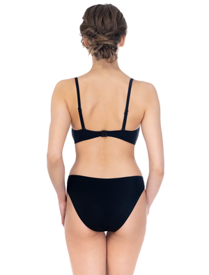 Lauma, Black Bikini, On Model Back, 39K50