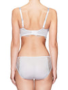 Lauma, White Mid Waist Panties, On Model Back, 42H52