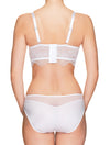 Lauma, White Mid Waist Panties, On Model Back, 42H50