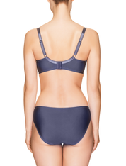 Lauma, Blue Mid Waist Panties, On Model Back, 44H50