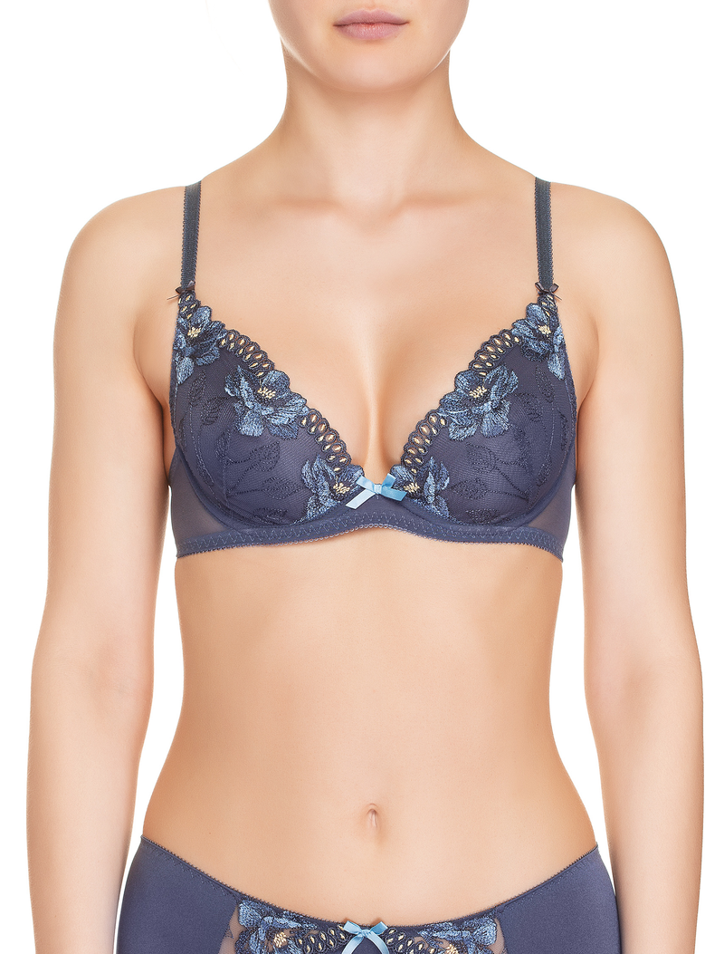 Lauma, Pink Underwired Bra, On Model Front, 44H22