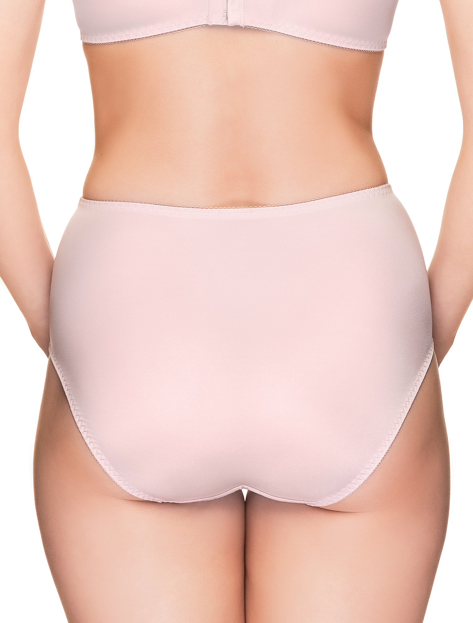 Lauma, Pink High Waist Panties, On Model Back, 44H51