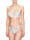 Lauma, Ivory Underwired Non padded Bra, On Model Front, 45H20