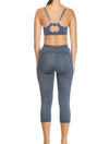 Lauma, Grey Sports Capri, On Model Back, 46D53