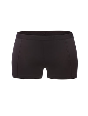 Lauma, Black Sports Shorts, On Model Front, 46D70