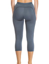 Lauma, Grey Sports Capri, On Model Back, 46D53