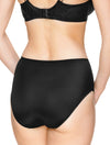Lauma, Black High Waist Panties, On Model Back, 48J53