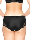Lauma, Black Shorts Panties, On Model Back, 48J70