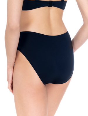 Lauma, Black Bikini Bottom, On Model Back, 48K52