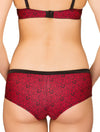 Lauma, Red Shorts Panties, On Model Back, 51G71