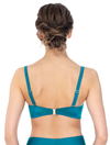 Lauma, Teal Color Bikini Top, On Model Back, 51K30