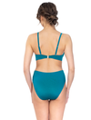 Lauma, Teal Color Bikini, On Model Back, 51K31