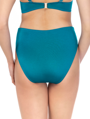 Lauma, Teal Color Bikini Bottom, On Model Back, 51K51