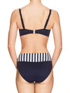 Lauma, Blue Swimwear Bikini Top, On Model Back, 52H20