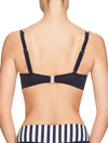 Lauma, Blue Swimwear Bikini Top, On Model Back, 52H20