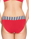 Lauma, Red Swimwear Bikini Bottoms, On Model Back, 52H50
