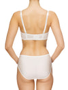 Lauma, Ivory Mid Waist Panties, On Model Back, 54G50