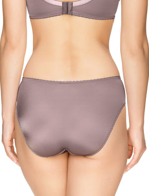 Lauma, Mauve Pink Mid Waist Panties, On Model Back, 54J51