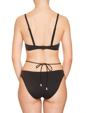 Lauma, Black Swimwear Bikini Bottom, On Model Back, 62H50
