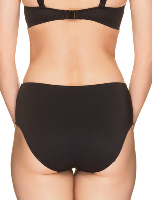 Lauma, Black Swimwear Bikini Bottom, On Model Back, 62H51