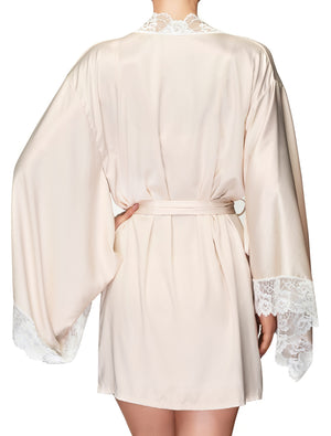 Musk Flower Satin Robe