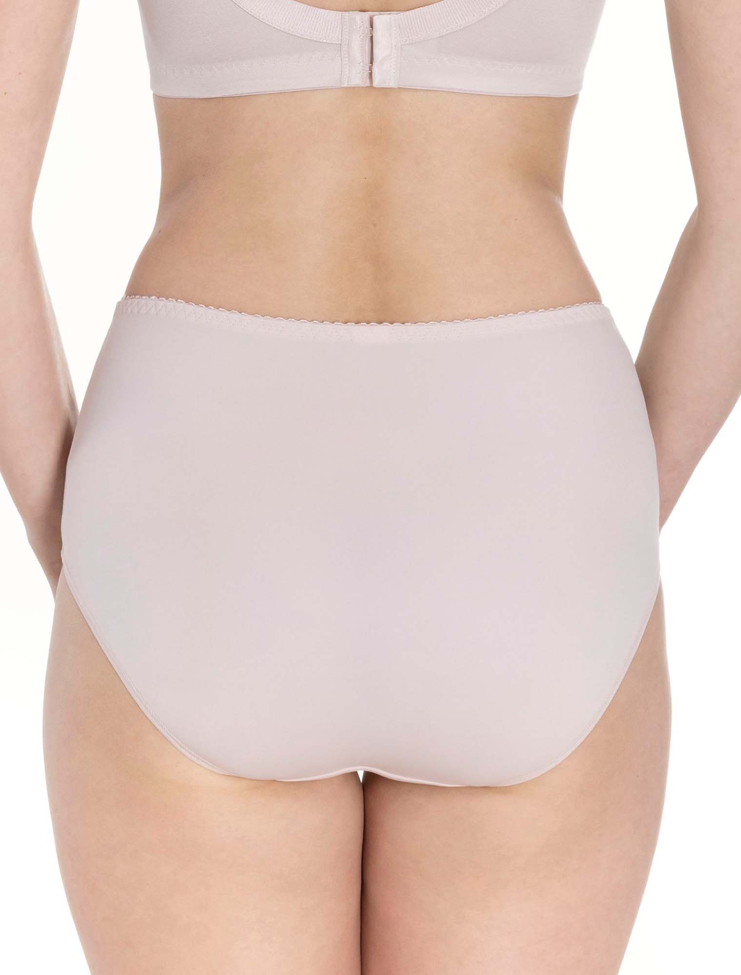 Lauma, Beige High Waist Panties, On Model Back, 66A51