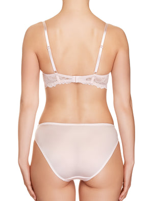 Lauma, Light Pink Mid Waist Panties, On Model Back, 66H51