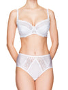 Lauma, White High Waist Panties, On Model Front, 66H52