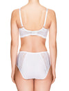 Lauma, White High Waist Panties, On Model Back, 66H52