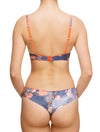 Lauma, Blue String Tanga Panties, On Model Back, 69G60