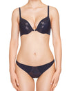 Lauma, Blue Bikini Bottom, On Model Front, 70H50