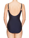 Lauma, Blue Swimwear Swimsuit, On Model Back, 70H80