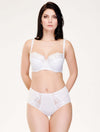 Lauma, White High Waist Panties, On Model Front, 70J53 