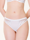 Lauma, White String Panties, On Model Front, 70J60