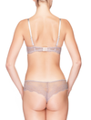 Lauma, Light Lavender Moulded Push-up Bra, On Model Back, 71H35