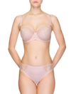 Lauma, Light Pink Non-padded Underwired Bra, On Model Front, 72F20