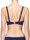 Lauma, Blue Moulded Bikini Top, On Model Back, 74H31