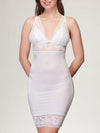 Lauma, White Night Dress, On Model Front, 74J90