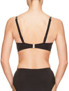 Lauma, Black Swimwear Bikini Top, On Model Back, 75H20