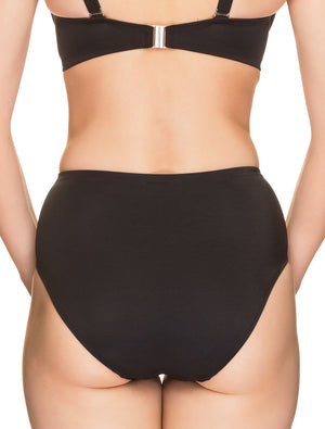 Lauma, Black Swimwear Bikini Bottom, On Model Back, 75H51