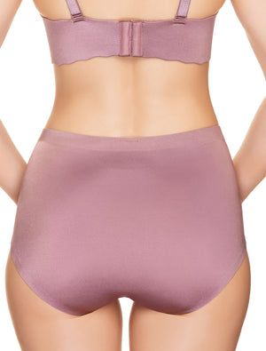 Lauma, Pink Seamless High Waist Panties, On Model Back, 77D52