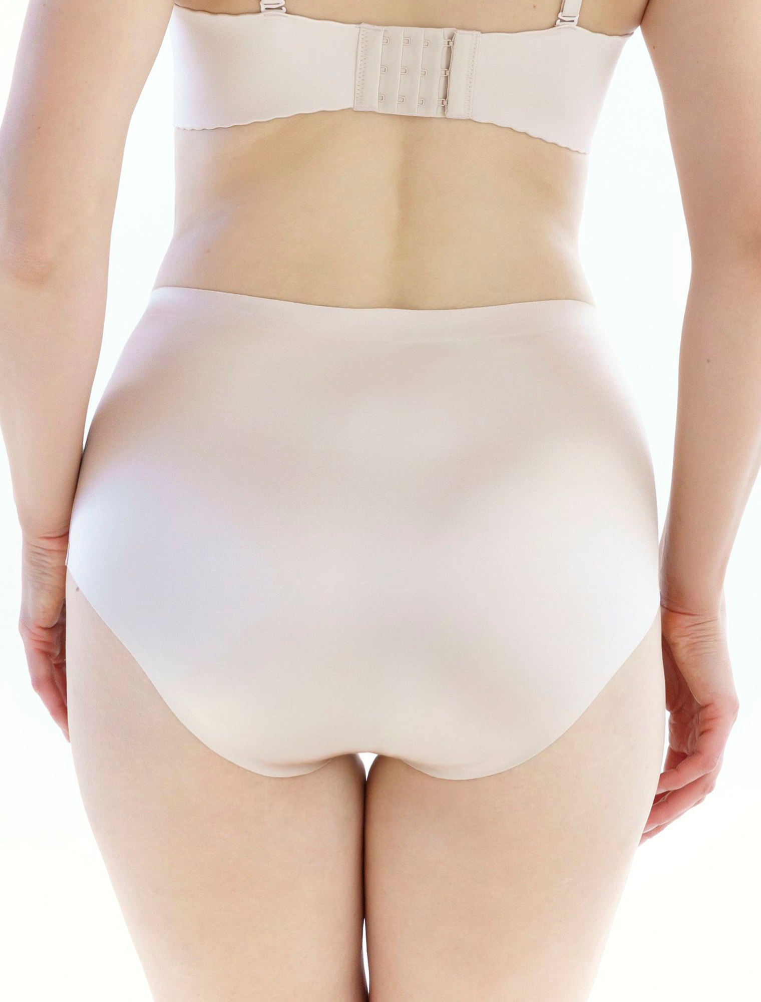 Invisible Light Seamless High Waist Panties Full Maxi Briefs – Lauma  Lingerie